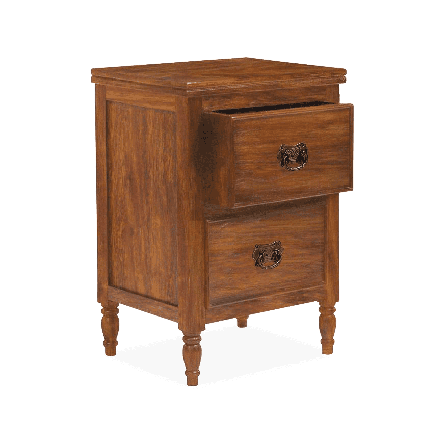 Sheesham Wood Vintage Maharaja's Era BedSide Table