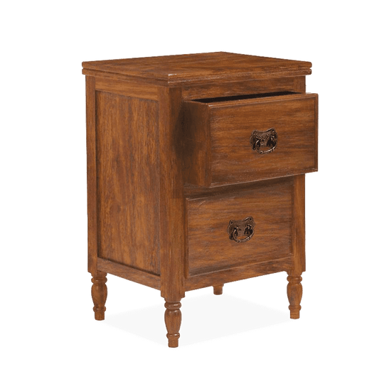 Sheesham Wood Vintage Maharaja's Era BedSide Table