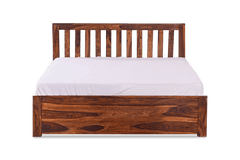 ELM Signature Series | Solid Wood Cube Bed