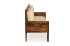 Sheesham Wood The Royal Lattice Collection Sofa Set