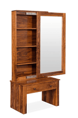 Sheesham Wood Imperial Mirror Console Dressing Table