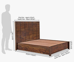 ELM FURNITURE Fireash Sheesham BAD
