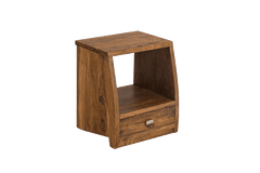 Sheesham Wood EdgeNest BedSideTable