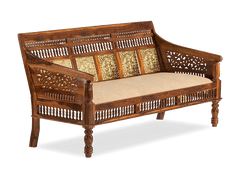 Sheesham Wood Virasat Settee Sofa Set