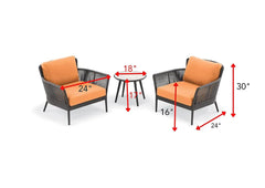 The Marigold Pergola Patio furniture set