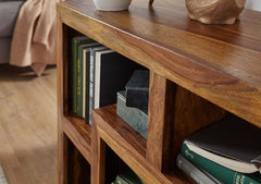 Sheesham Wood Linea Modern Shelf