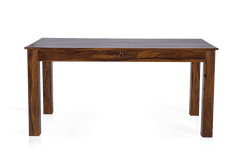 Sheesham Wood Dining Set with Drawers and Bench