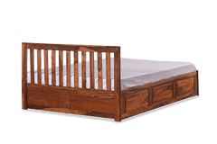 ELM Signature Series | Solid Wood Cube Bed