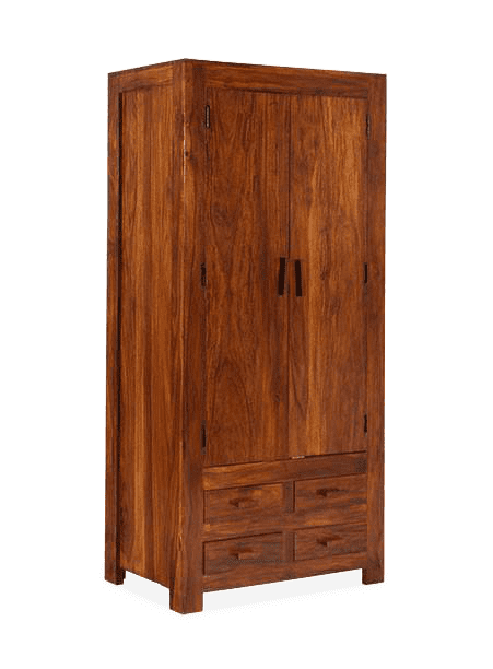Sheesham Wood The Artisan Reserve Wardrobe
