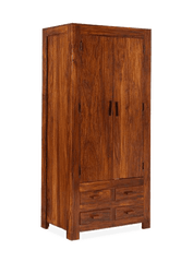 Sheesham Wood The Artisan Reserve Wardrobe