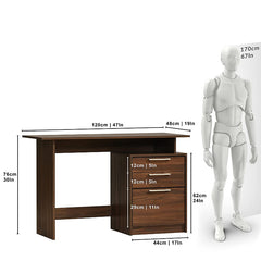 Walnut Edge Desk Pro