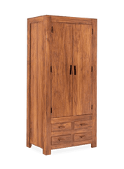 Sheesham Wood The Artisan Reserve Wardrobe