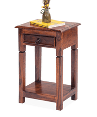 Sheesham wood Raja shahi BedSide Table