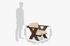 Sheesham Wood New Axe Sofa Set