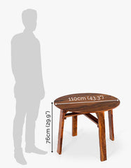 Sheesham Wood Jaisalmeri style Dining Set