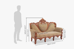 Sheesham Wood Royal Heritage Sofa Set