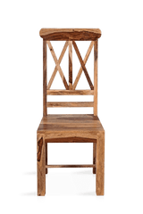 Sheesham Wood Crossair Dining Set