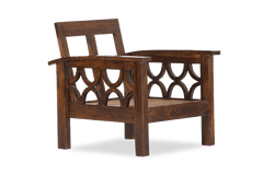 Sheesham Wood Ebony Bloom Sofa Set