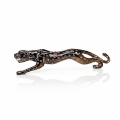 Modern Abstract Twisted Glass Decorative Sculpture