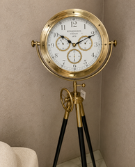 Luxury Vintage Tripod Floor Clock