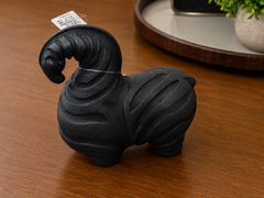 Modern Abstract Ram Decorative Sculpture