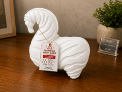 Modern Minimalist White Horse Decorative Sculpture