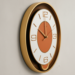 Modern Oval Decorative Wall Clock