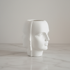 European Classical Face Bust Decorative Sculpture