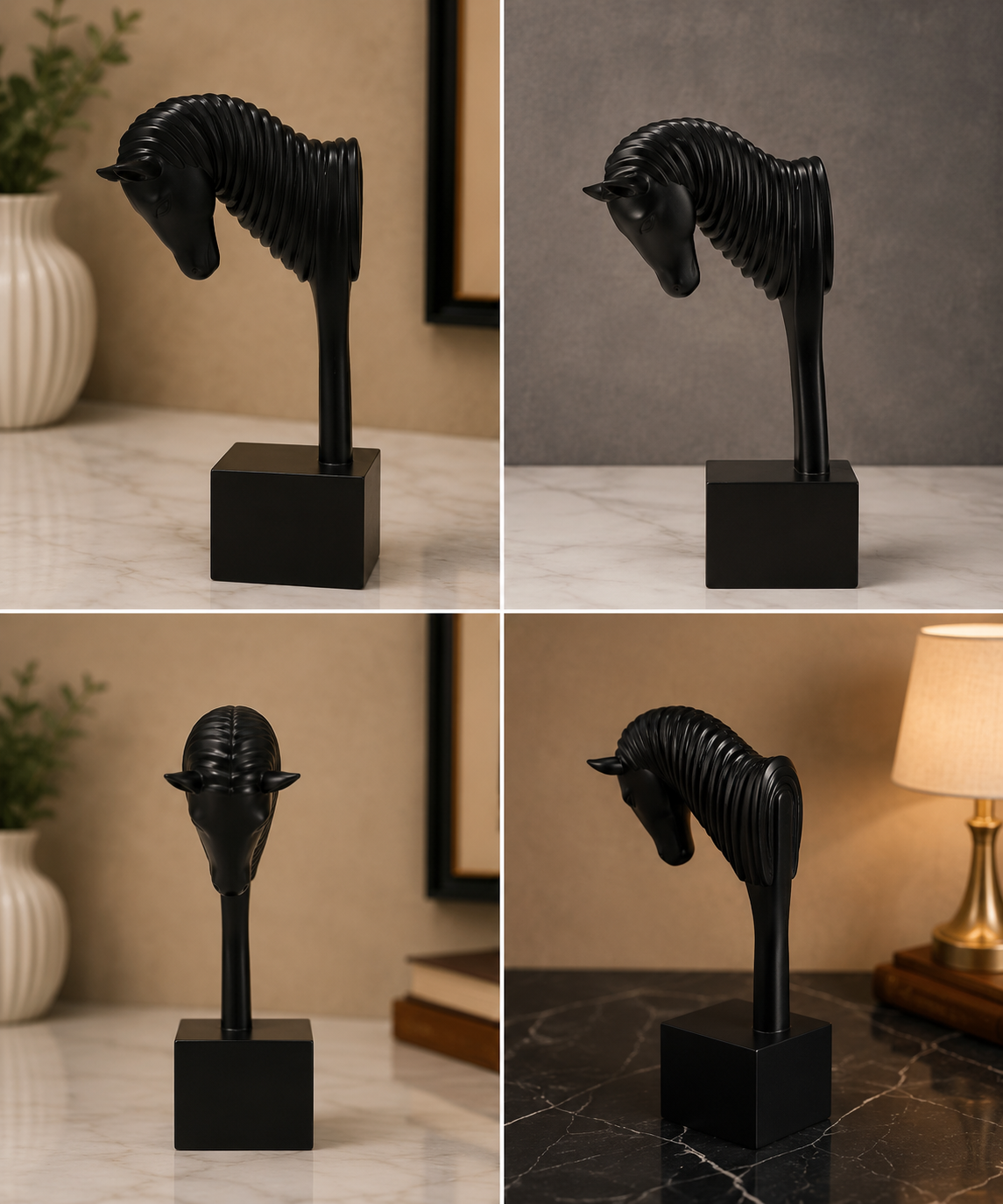 Modern Decorative Horse Figurine
