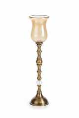 Luxury Gold Crystal Candle Holder