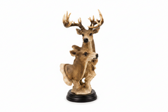 Luxury Golden Deer Family Decorative Sculpture