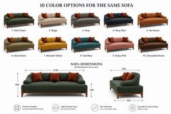 Emerald Majesty Grand Curved Sofa Collection – Premium Contemporary Living Room Seating Set with Solid Wood Base and Luxury Upholstery