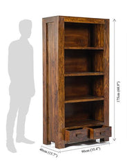 Solid Wood The Pothos Shelf BookShelf