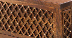 Sheesham Wood The Royal Lattice Collection Sofa Set