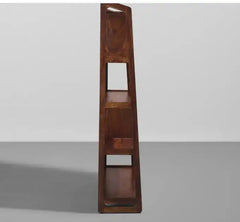 Elegant Urban Style Wooden Library Rack Unit
