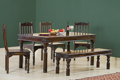 Sheesham wood Royals Of Mewar Dining Set