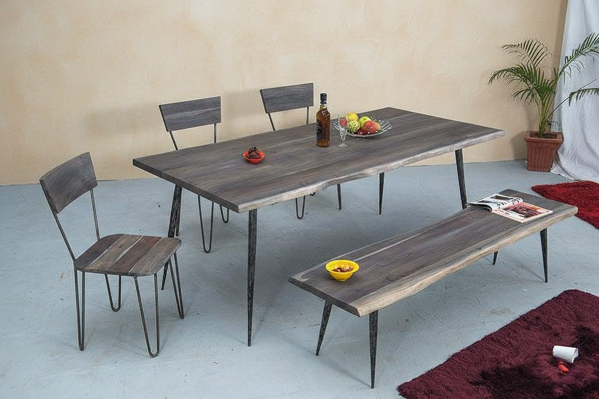 Sheesham Wood Dusky Dining Set