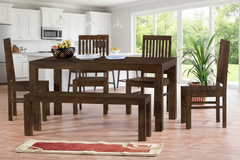 Sheesham Wood Cubex Dining Set