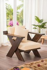 Sheesham Wood New Axe Sofa Set