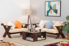 Sheesham Wood New Axe Sofa Set