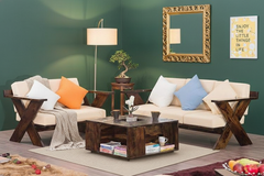 Sheesham Wood New Axe Sofa Set
