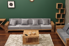 Sheesham Wood Sylvan Indiana Seat Sofa Set