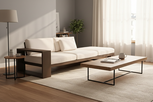 Sheesham wood aesthetic Sofa Set