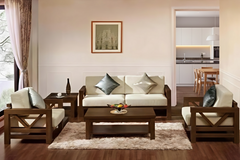 Sheesham Wood The Meridian Sofa Set