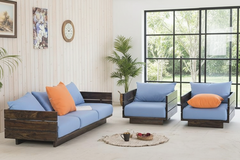 Sheesham Wood Latitude Sofa Set