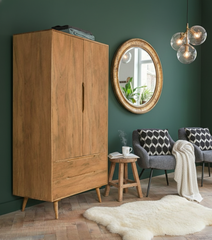 Sheesham Wood The Heritage Oak Wardrobe