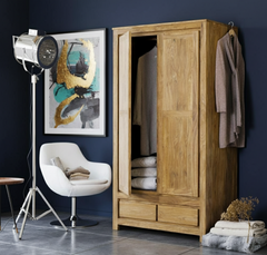 Sheesham Wood The Sandstone Wardrobe