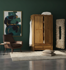 Sheesham Wood The Sandstone Wardrobe
