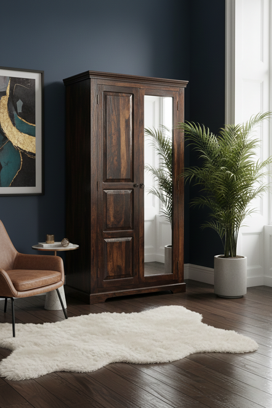 Sheesham Wood The Windsor Wardrobe