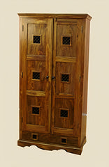 Sheesham Wood The Bazaar Armoire Wardrobe